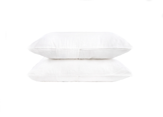 Funda de almohada de lino lavado (par)