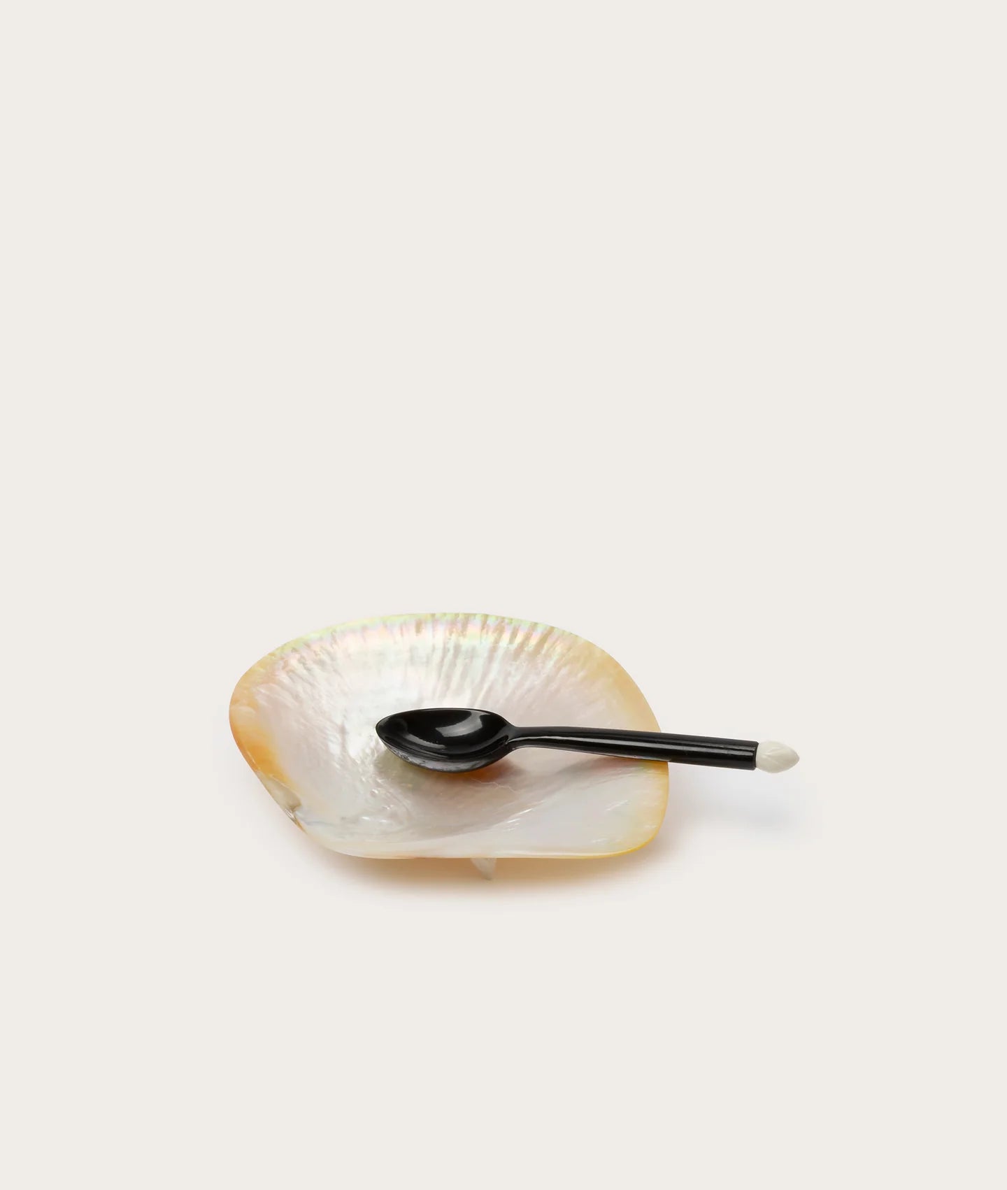 Mother Of Pearl & Horn Caviar Set