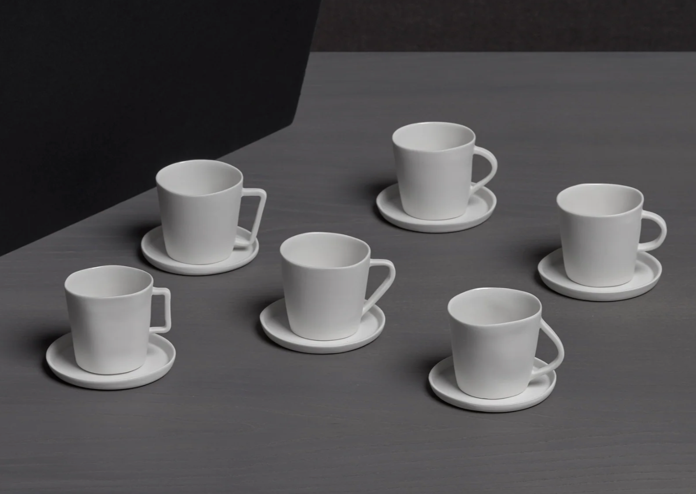 White Buto Espresso Cup Set