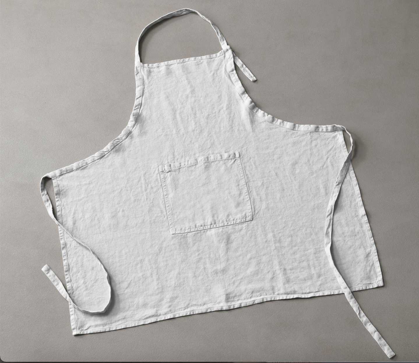 White Bon Apron