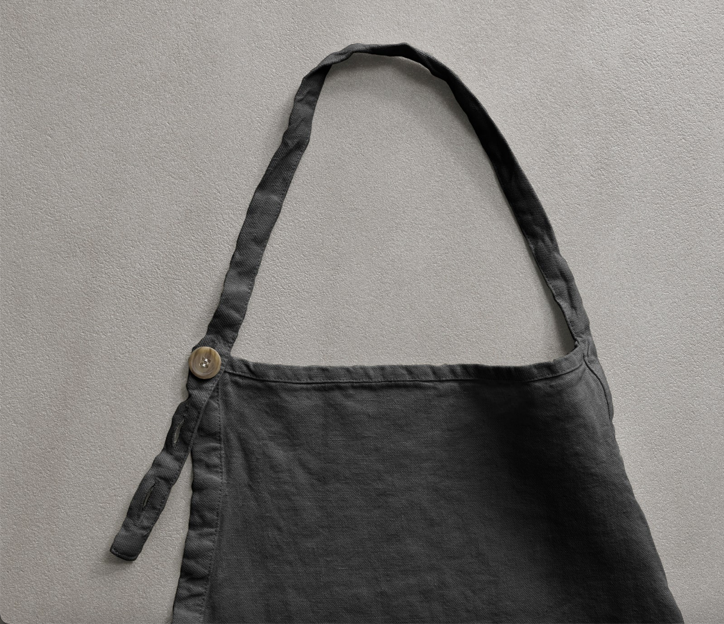 Dark Gray Bon Apron