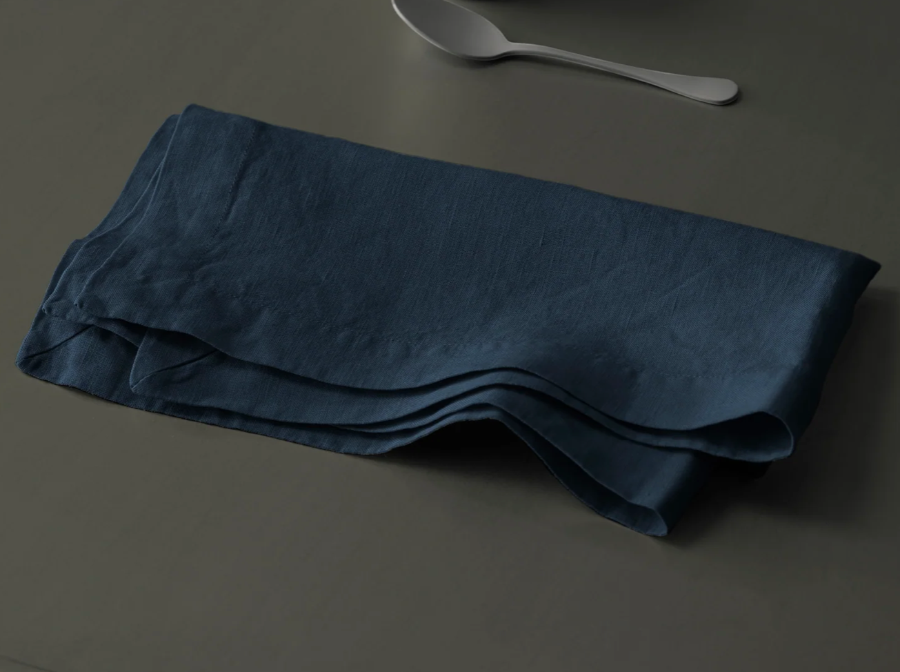 Dark Slate Gray Tab Napkin- Pacifico