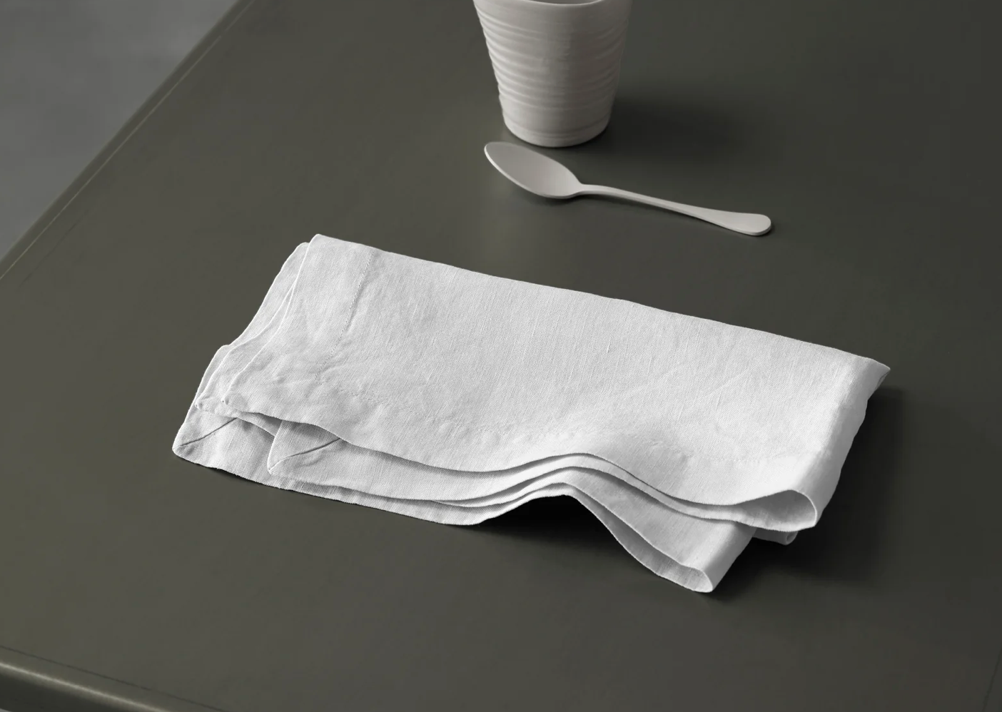 Tab Napkin- Bianco