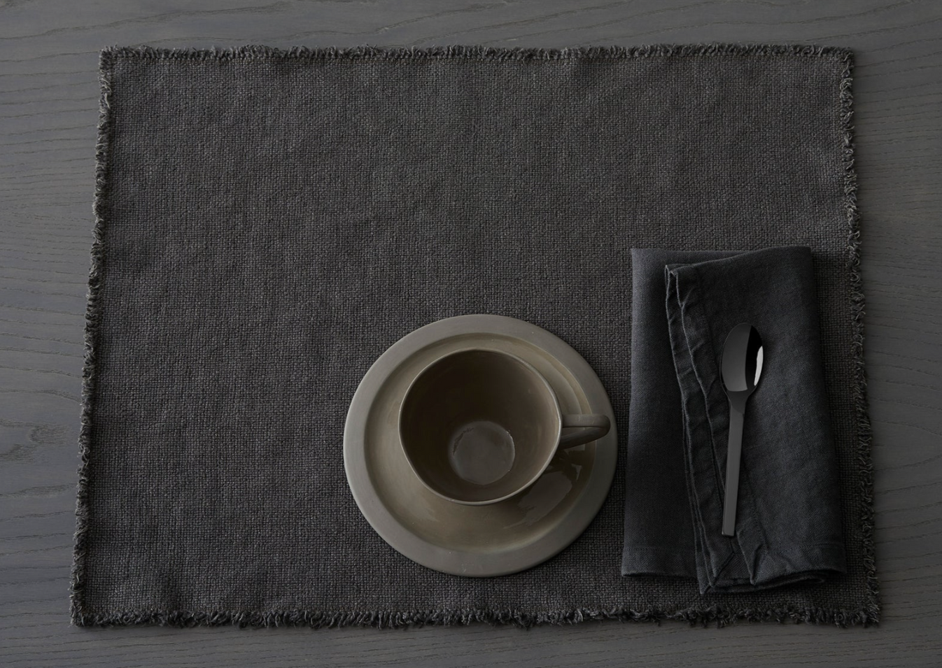 Maya Placemat - Antracite