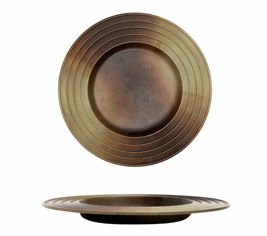 Art Deco Bronze Dish by Ivar Alenius Bjork for Ystad Metall