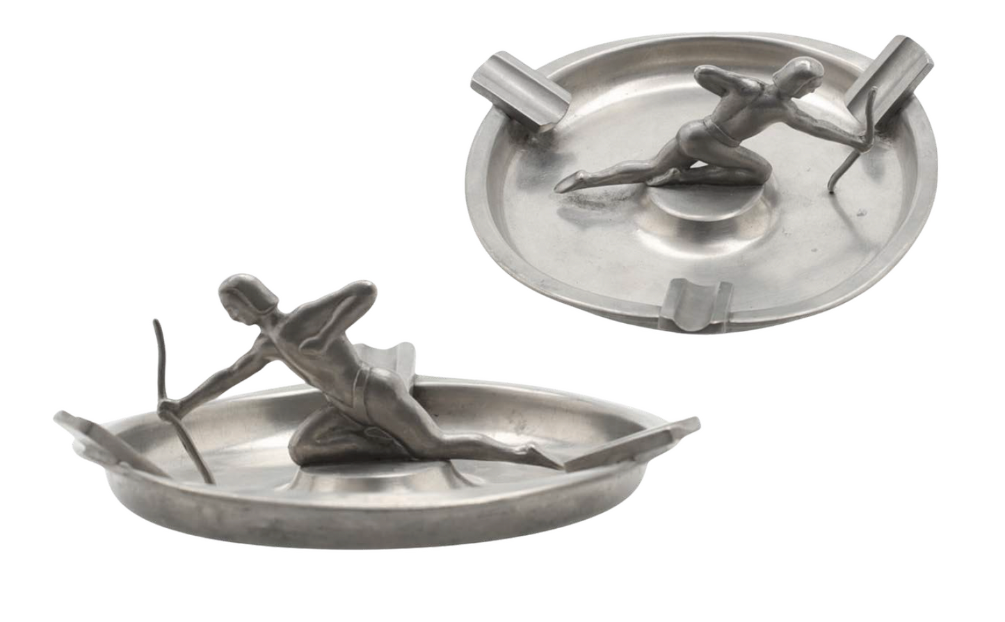 Art Deco Archer Ashtray by Svenska Metallverken/ SvM Handarbete for Svenskt Tenn
