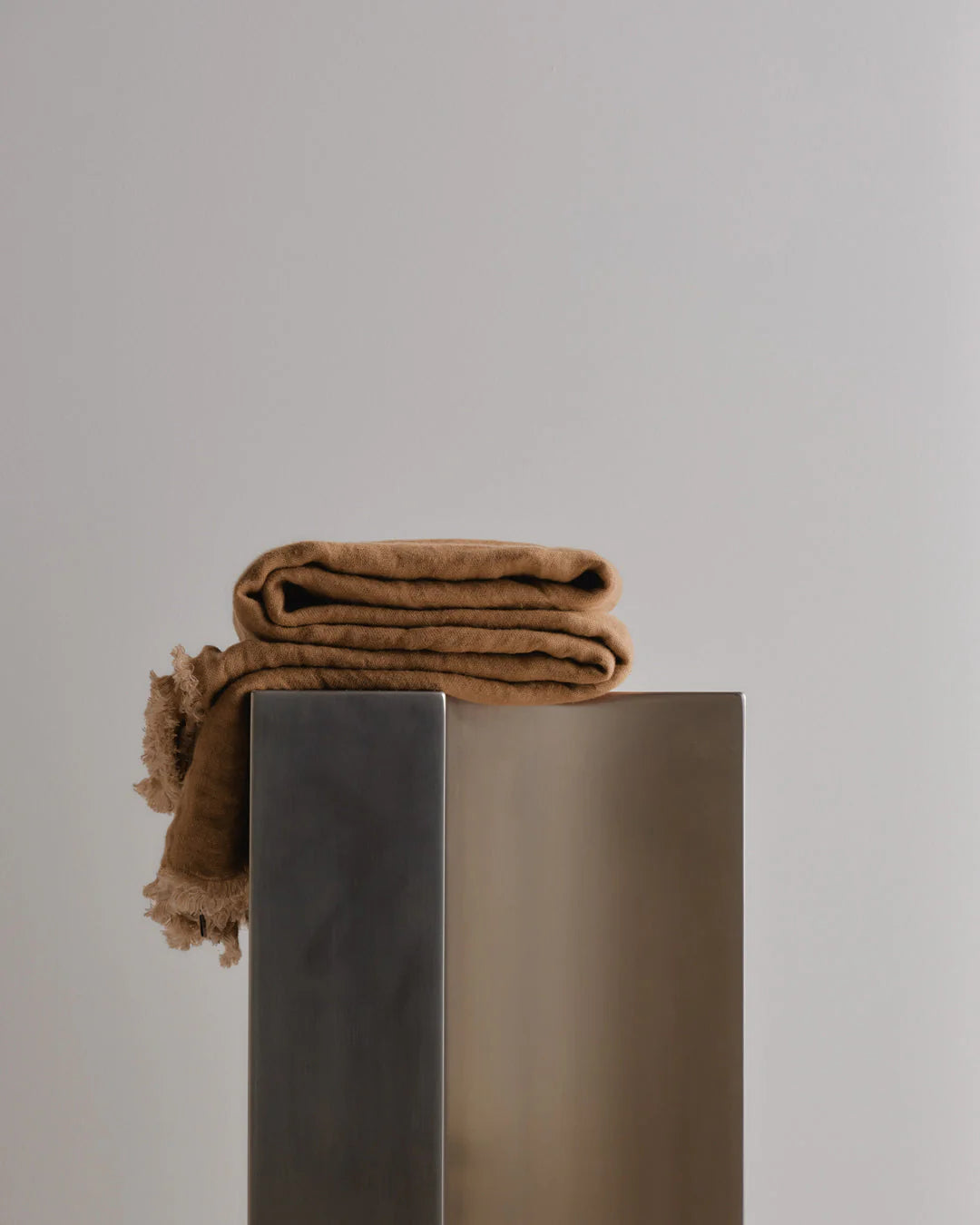 Crush Double Linen Throw Blanket