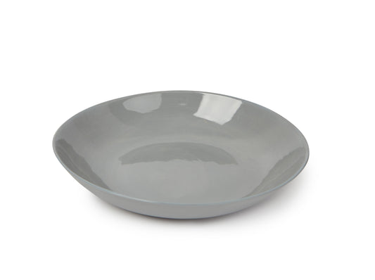 Dark Gray Onda Soup/Pasta Plate - Cloud