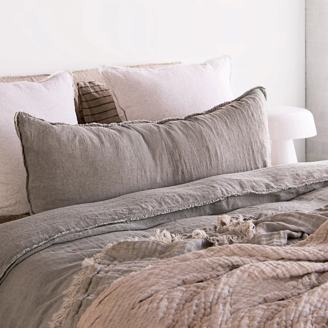 Flocca Linen Body Cushion (Single)