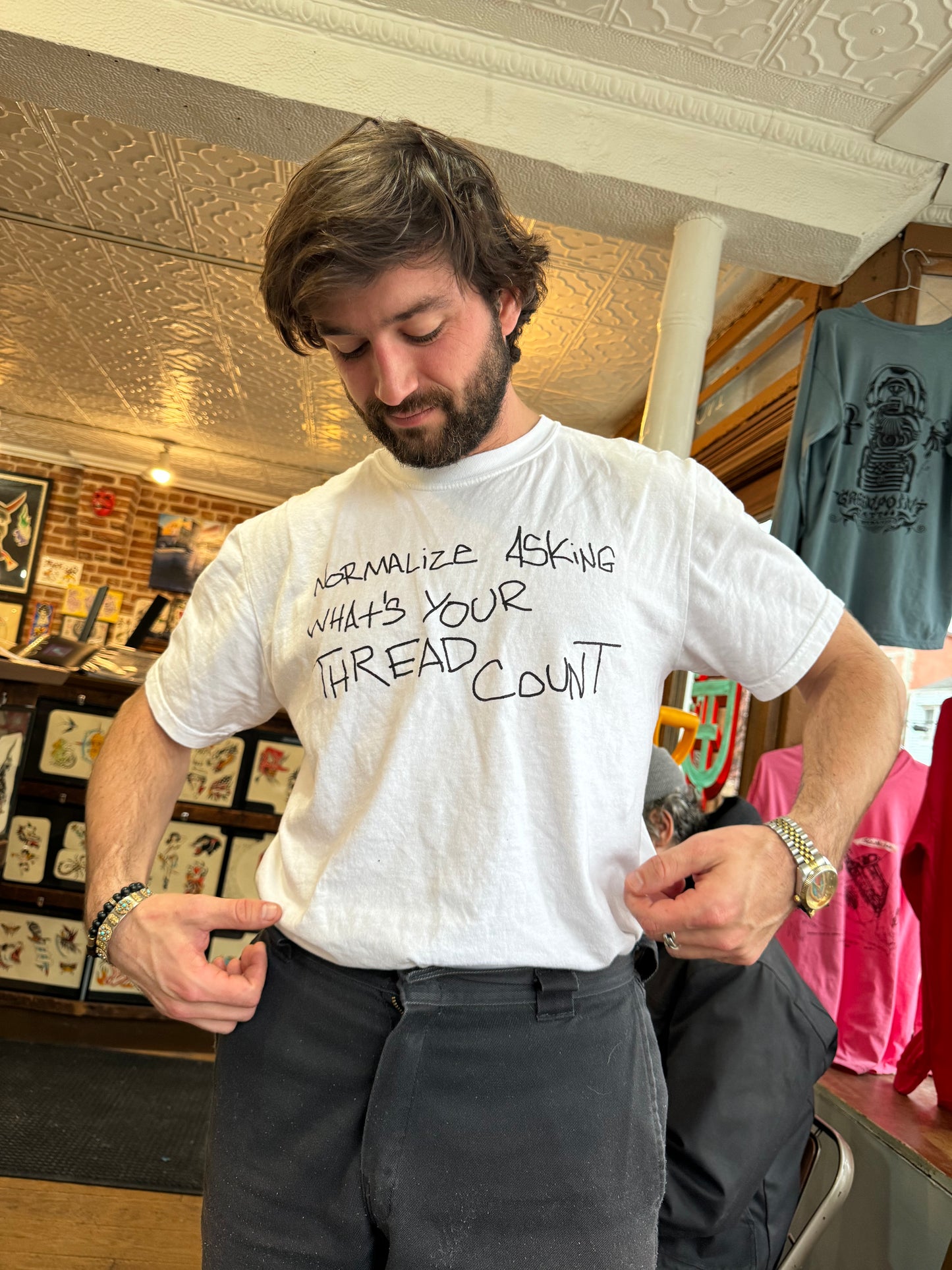 T Shirt- "Normalize Asking..."