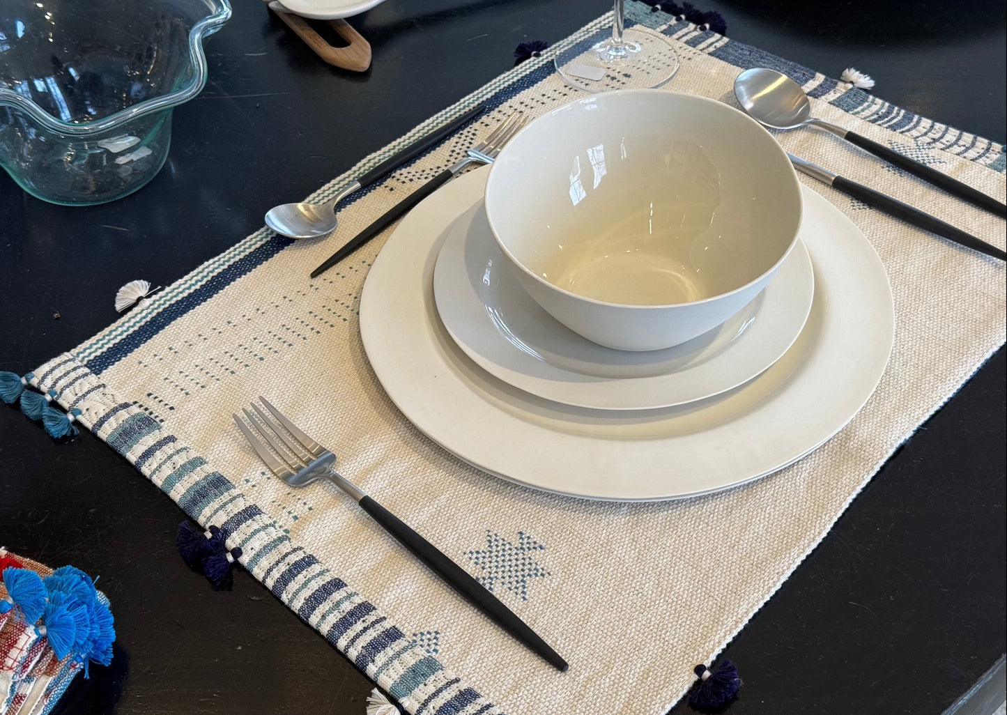 Gray Indigo NO. 12 Table Mats