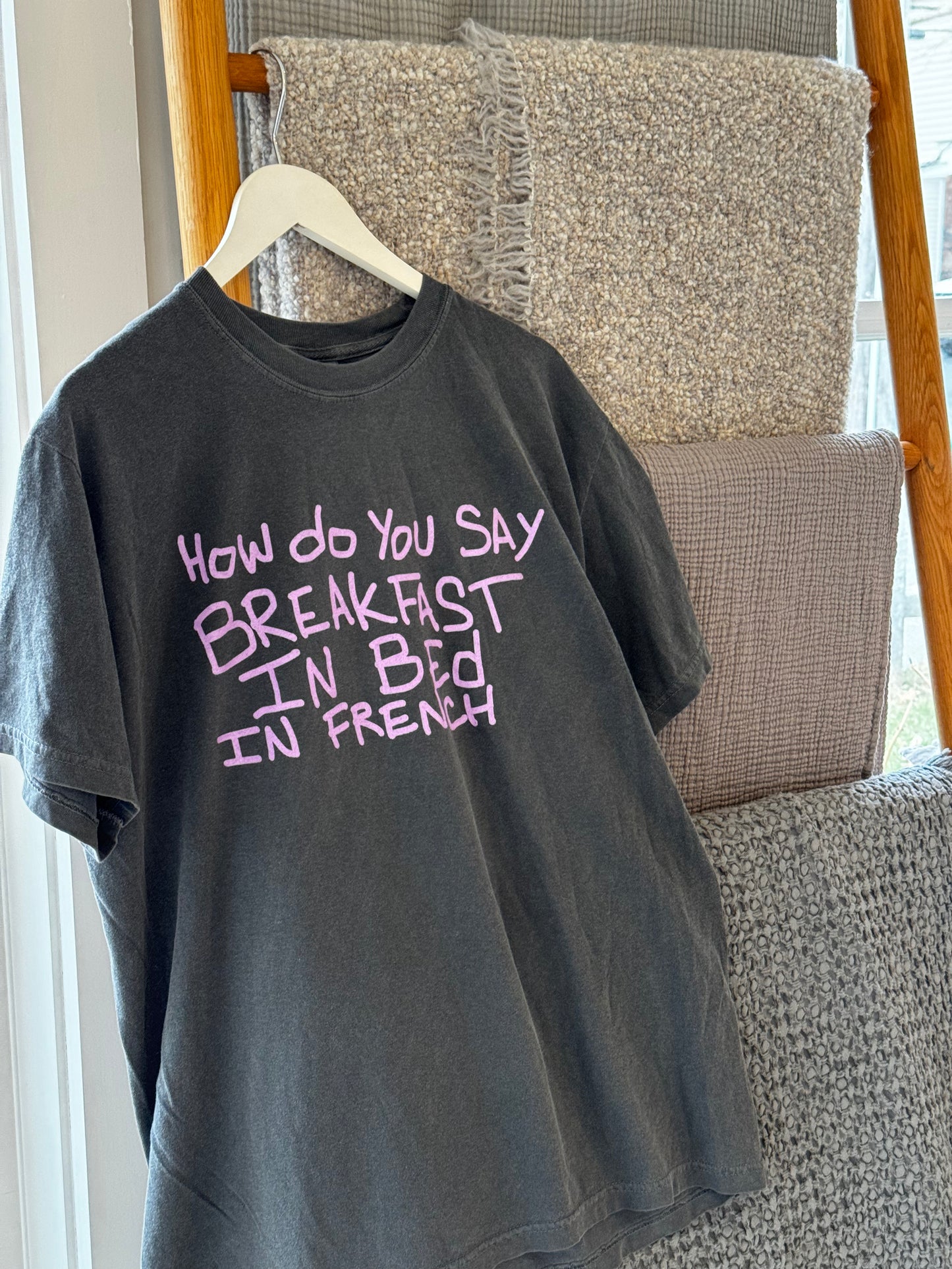 Dark Slate Gray T Shirt- "How Do You Say..."