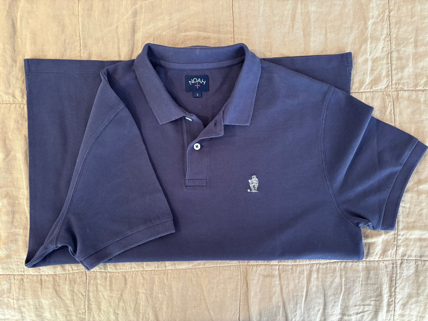 Navy Bocce Polo T-Shirt