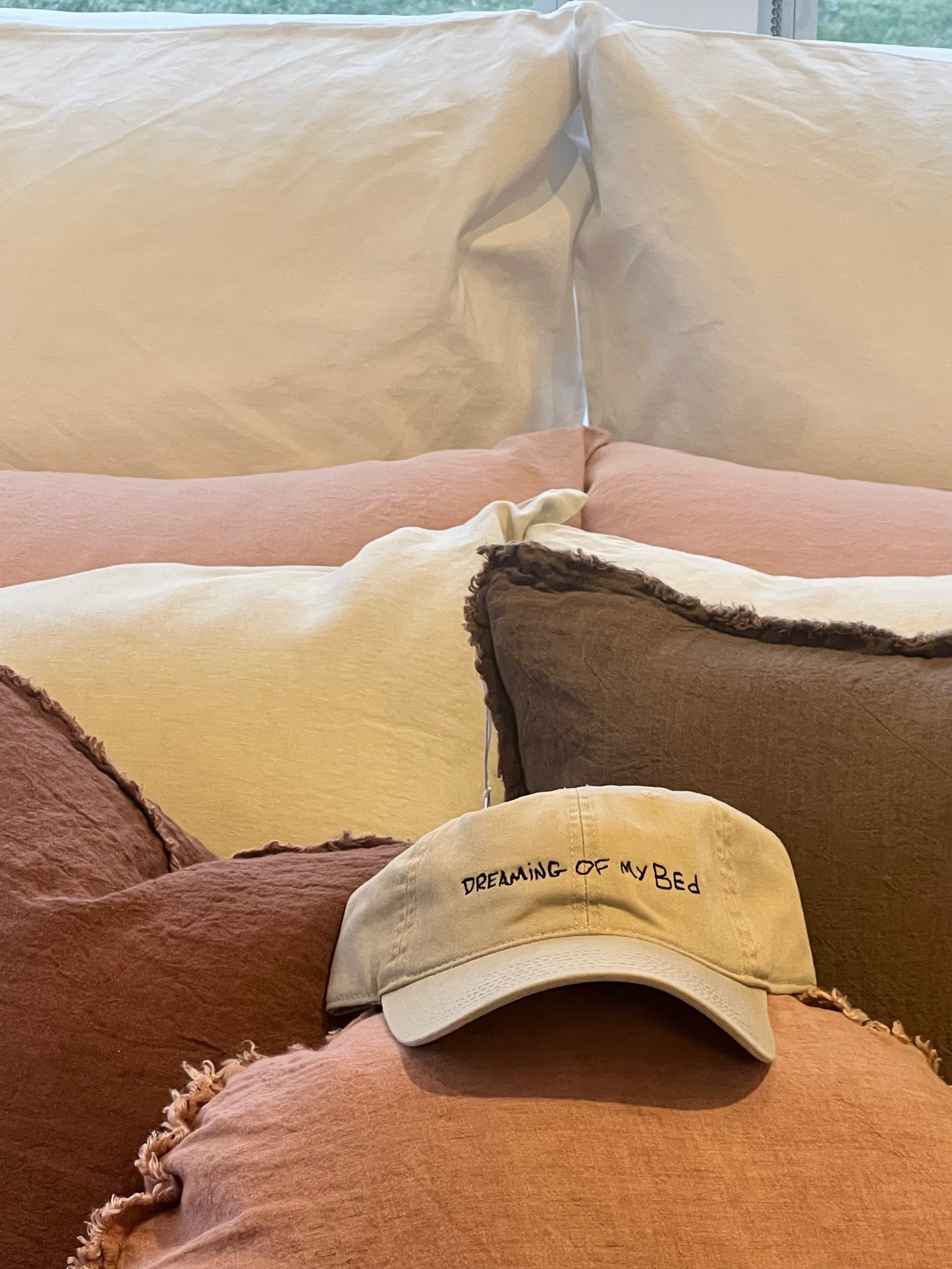 Khaki "Dreaming of My Bed" Hat
