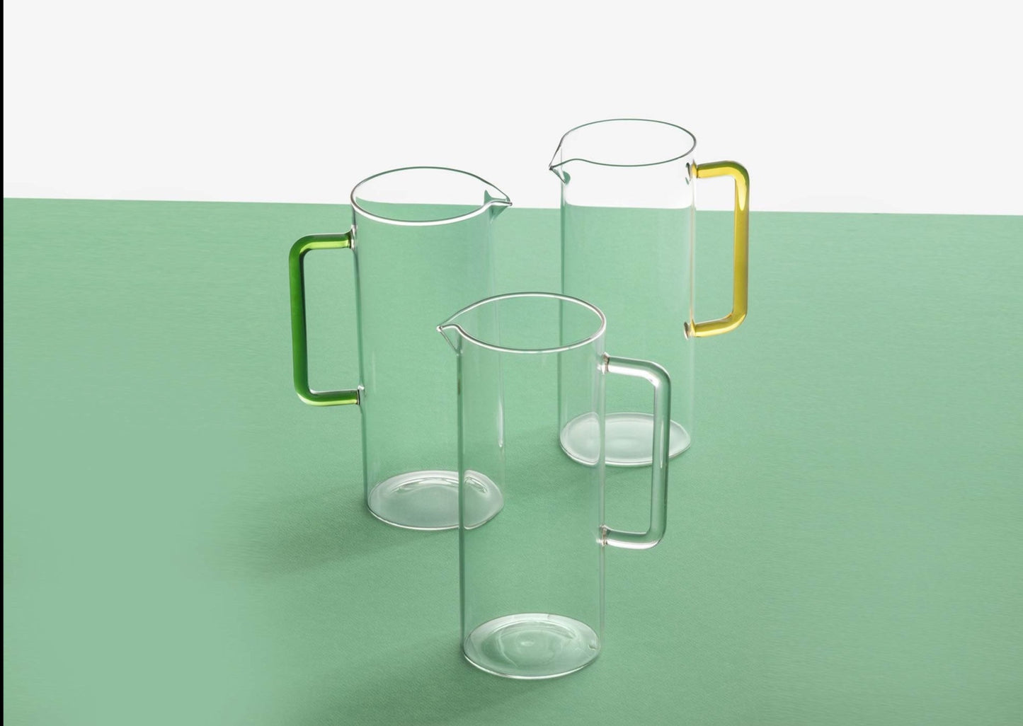 Tube - Jug with Yellow Handle