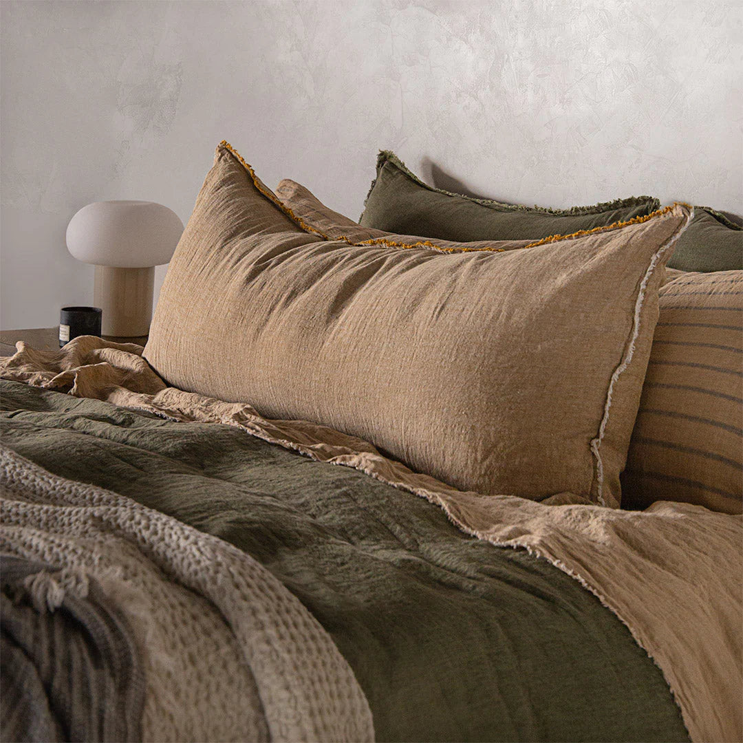 Flocca Linen Body Cushion (Single)