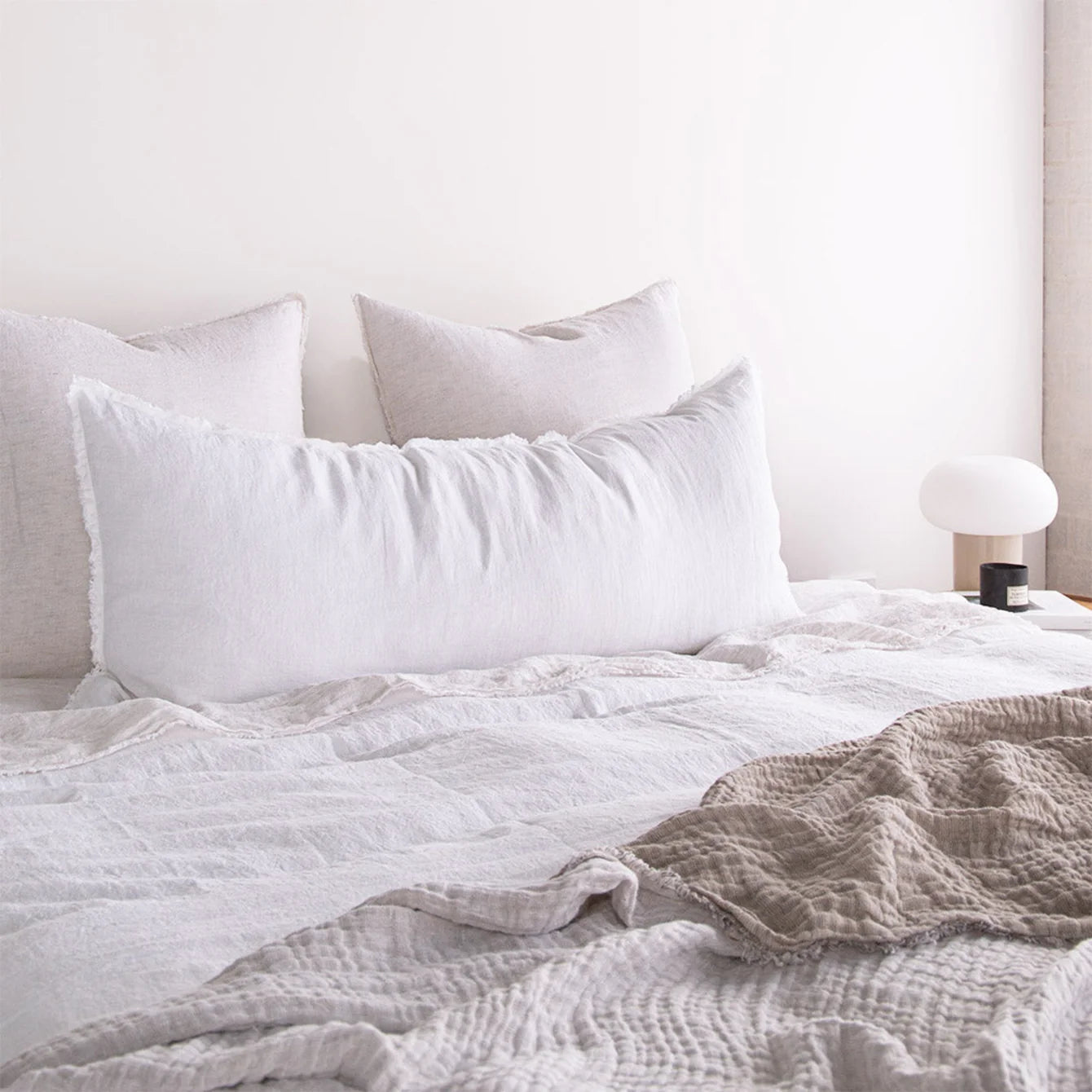 Flocca Linen Body Cushion (Single)