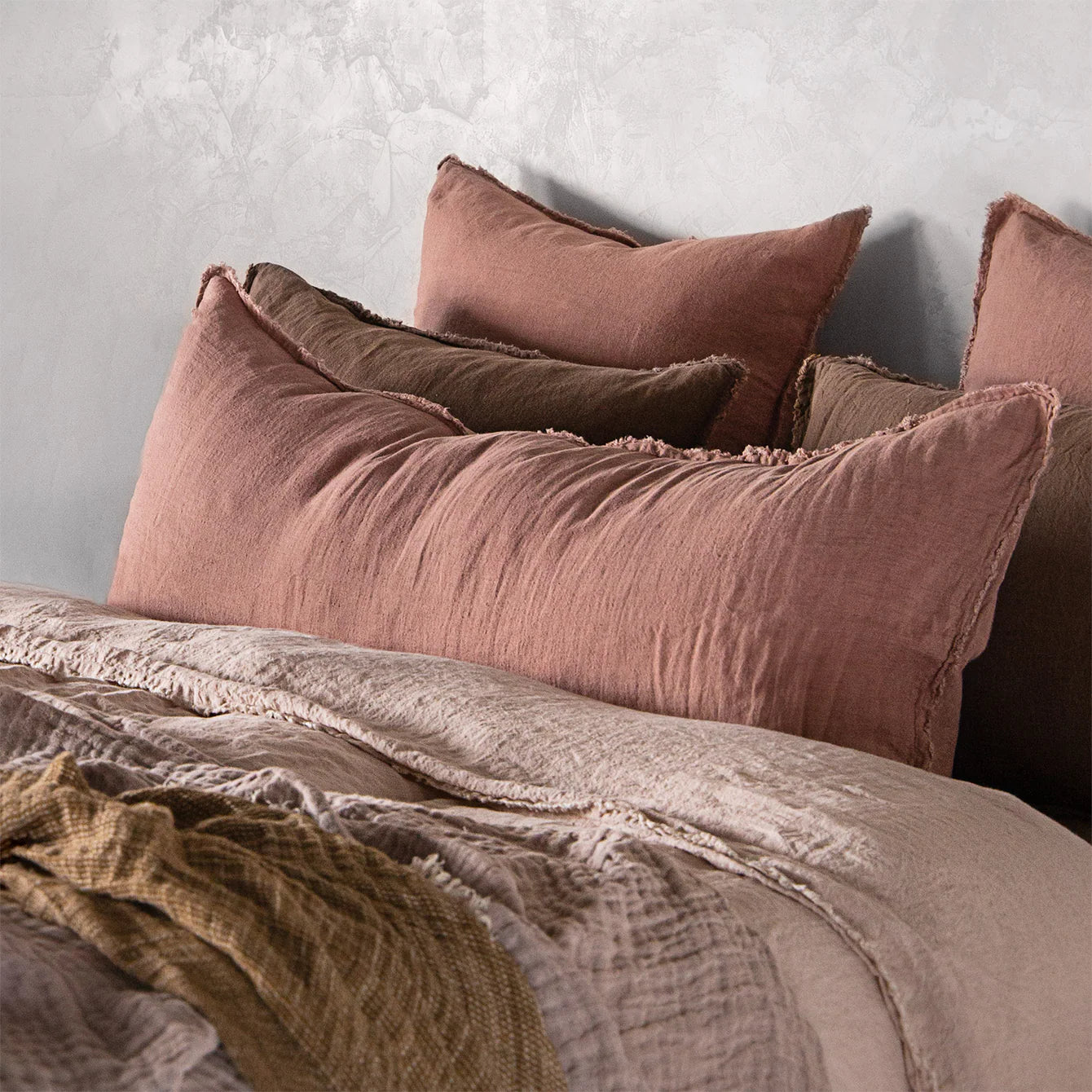 Flocca Linen Body Cushion (Single)