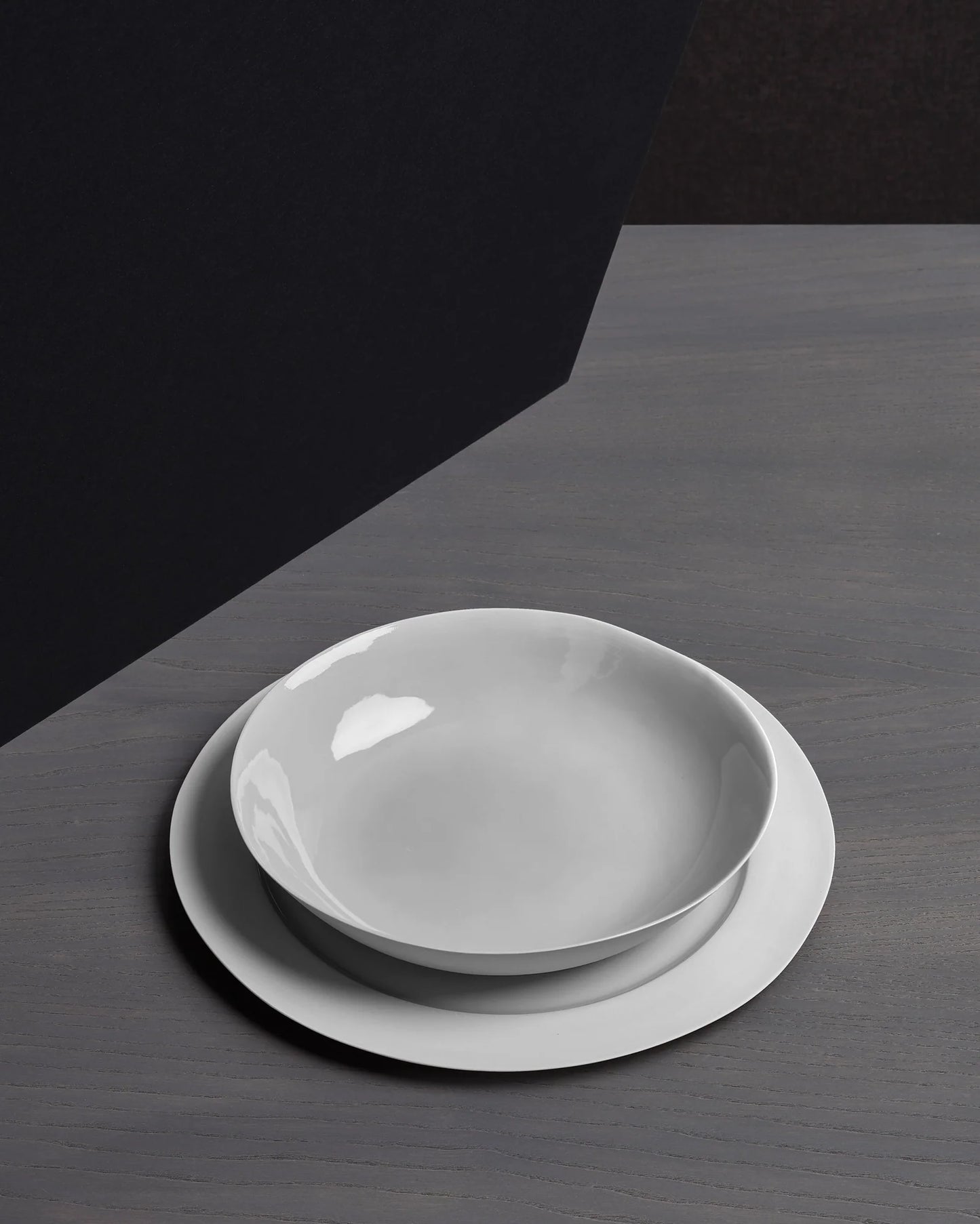 Wave Soup/Pasta Plate - Bone