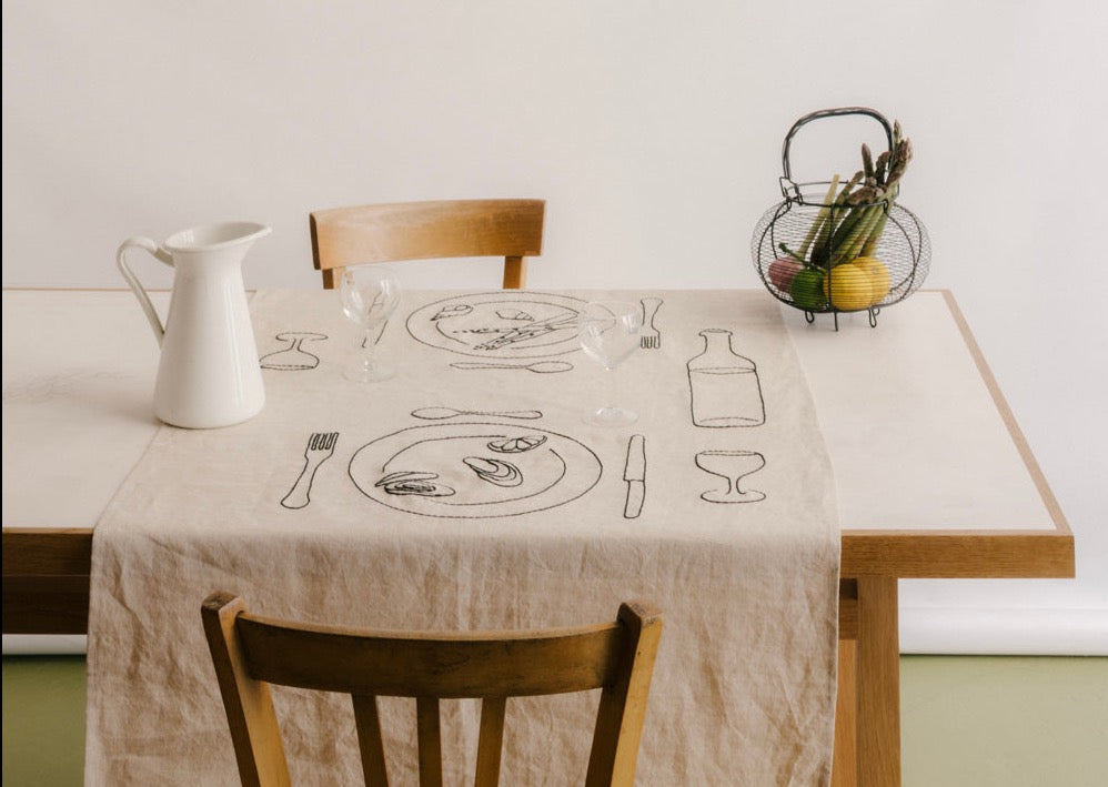 Déjeuner à Deux Tablesetting
