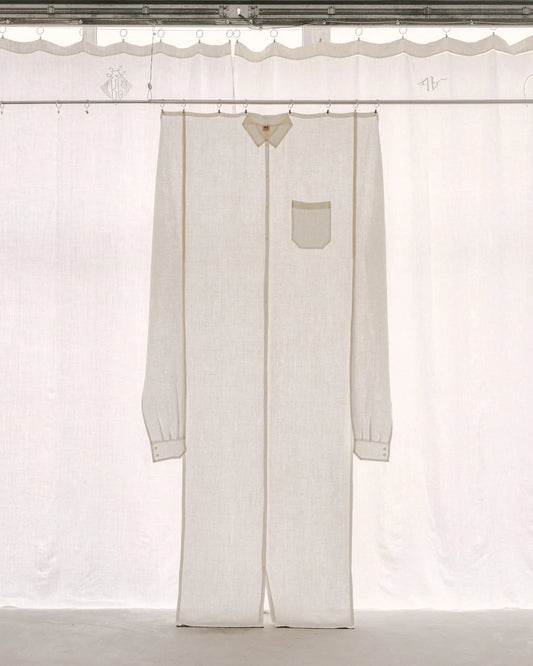 La Chemise En Lin - The White Shirt Curtain