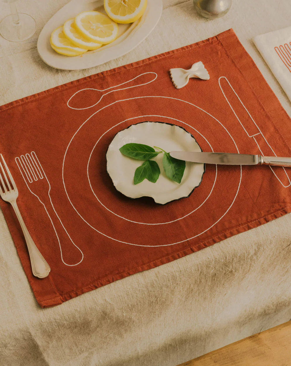 Solo Minimaliste - Minimalist Solo Placemat