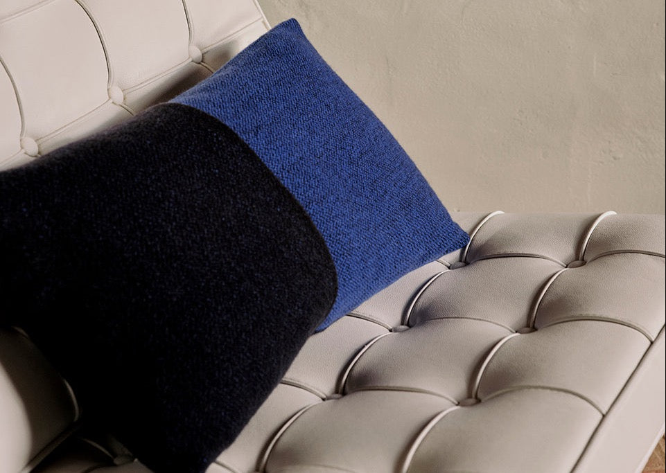 The Croquis40A Cushion Cover - Blue