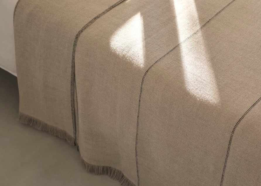 Abans Bedspread - Light Grey