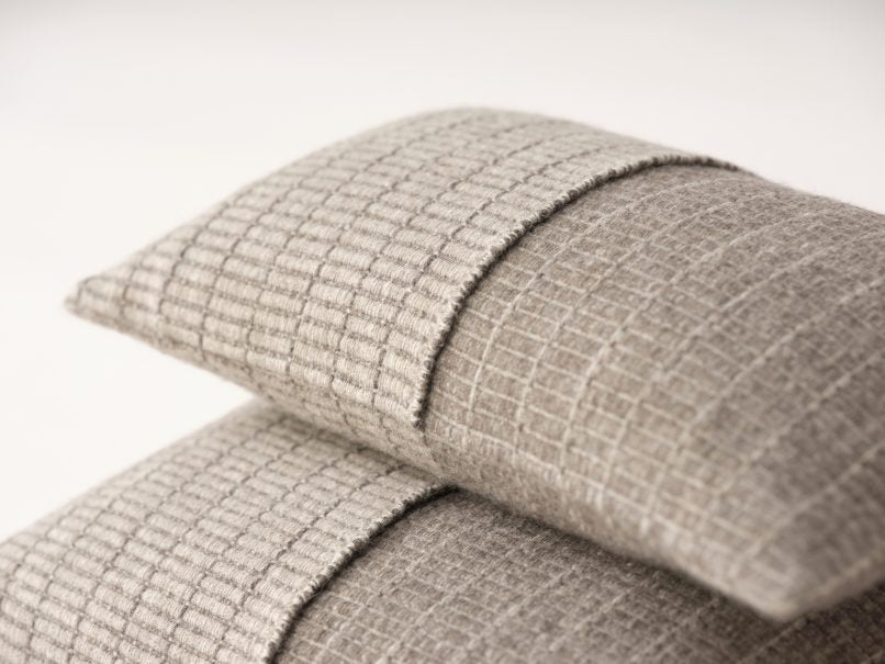 Tile Cushion Cover - Stone