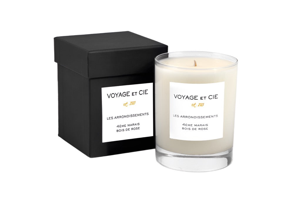 Arles Artist Rose Candle