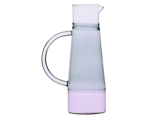 Caipirinha Tall Jug Pink/Smoke/Clear