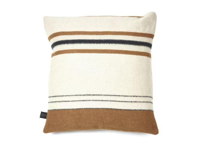 Foundry Cushion Case - Beeswax Stripe