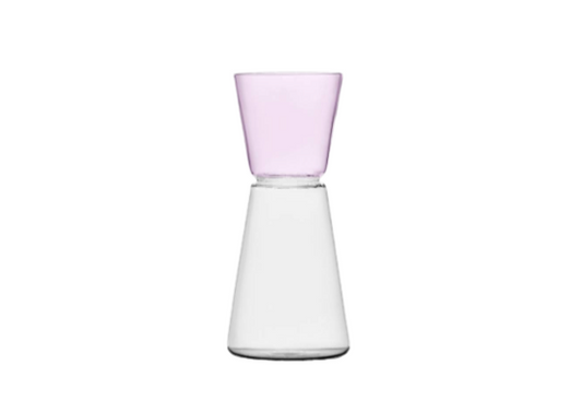 Clear Pink High Rise Pitcher 500ml
