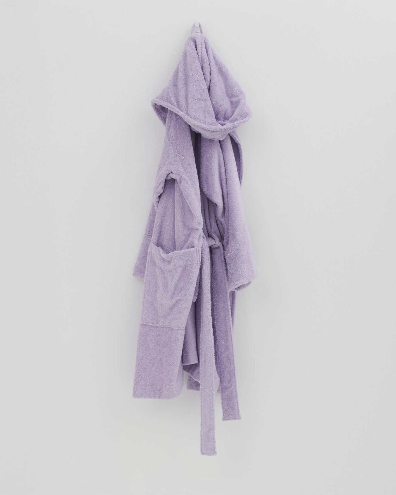 Hooded Bathrobe - Lavender