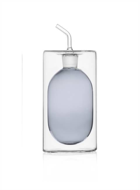 Cilindro Doublewalled Oil Dispenser in Smoke