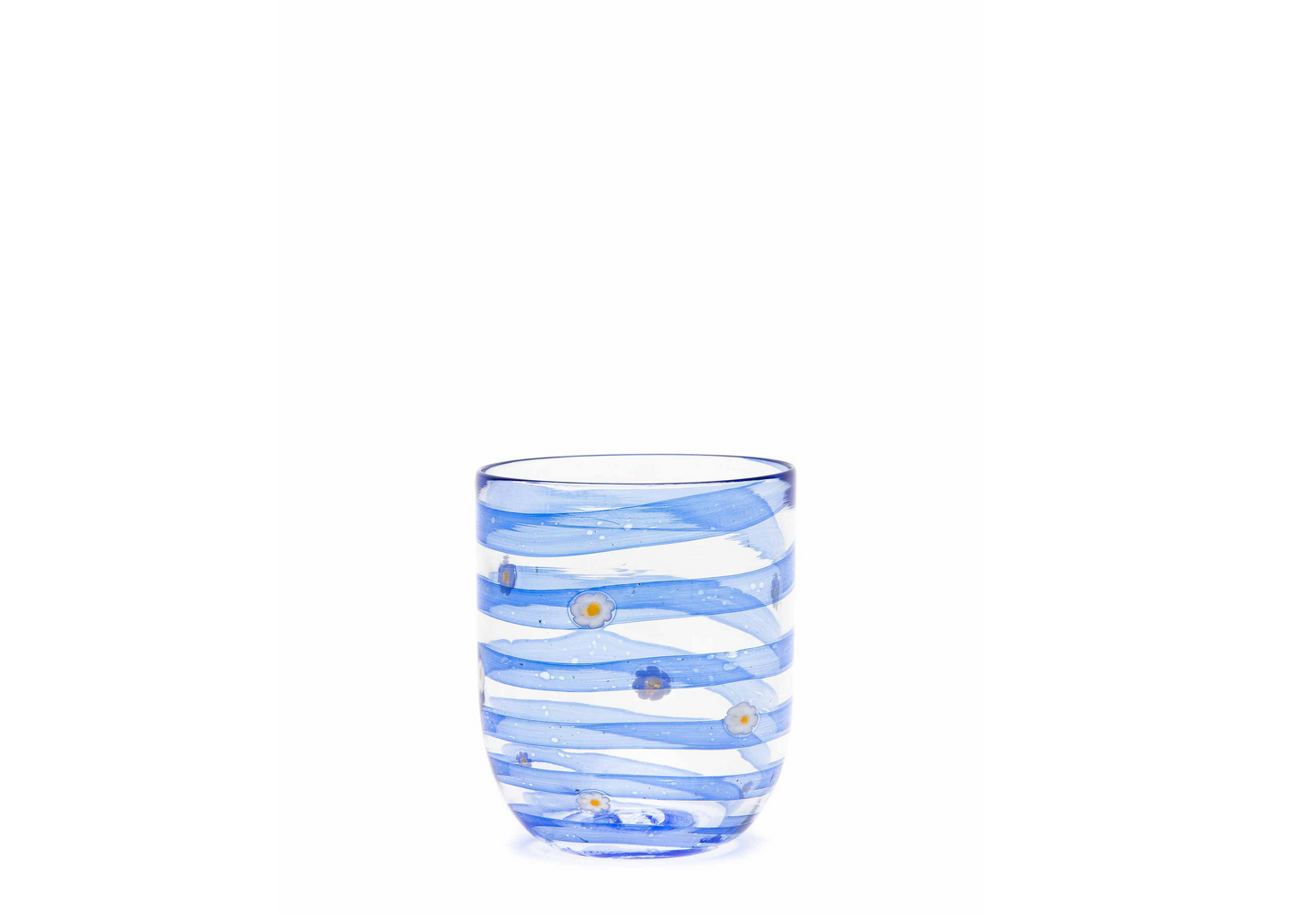 Margherite Medium Glass - Blue