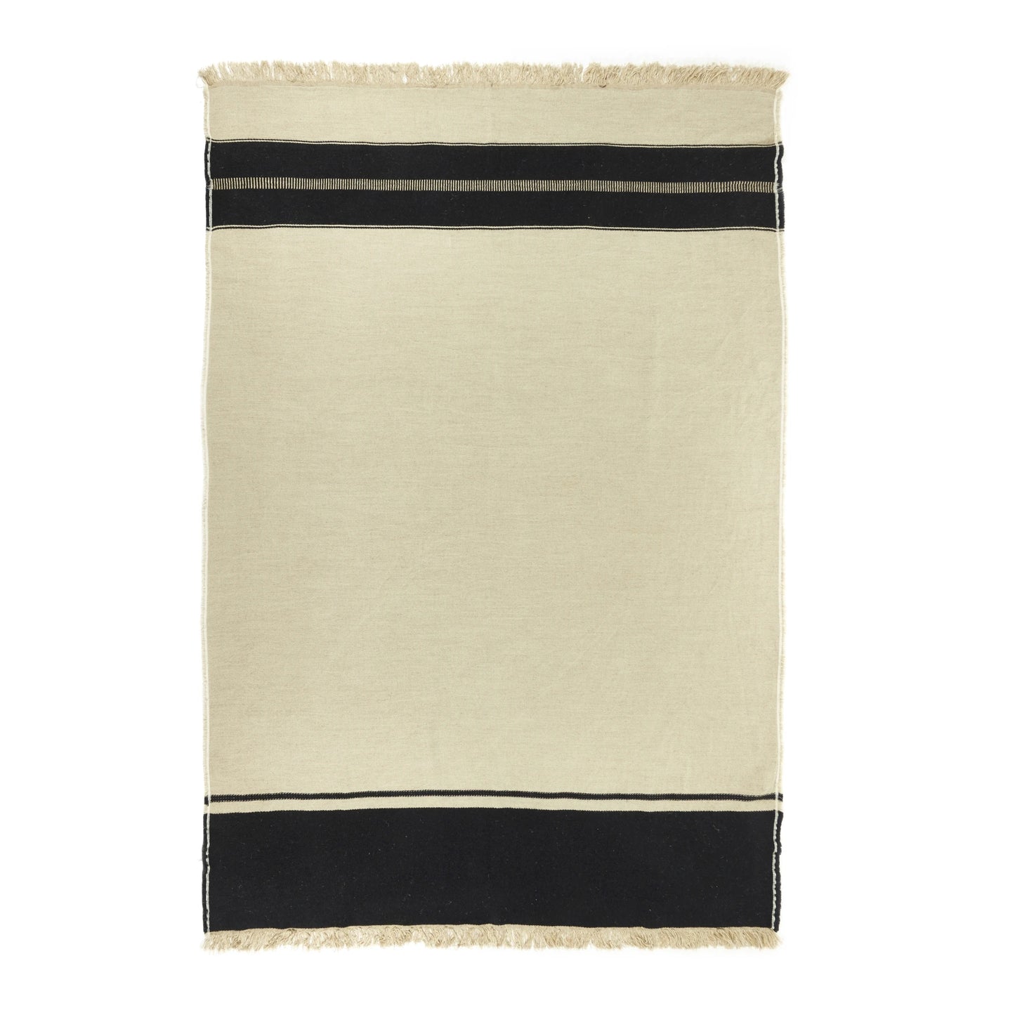 Gray Marshall Throw - Multi Stripe