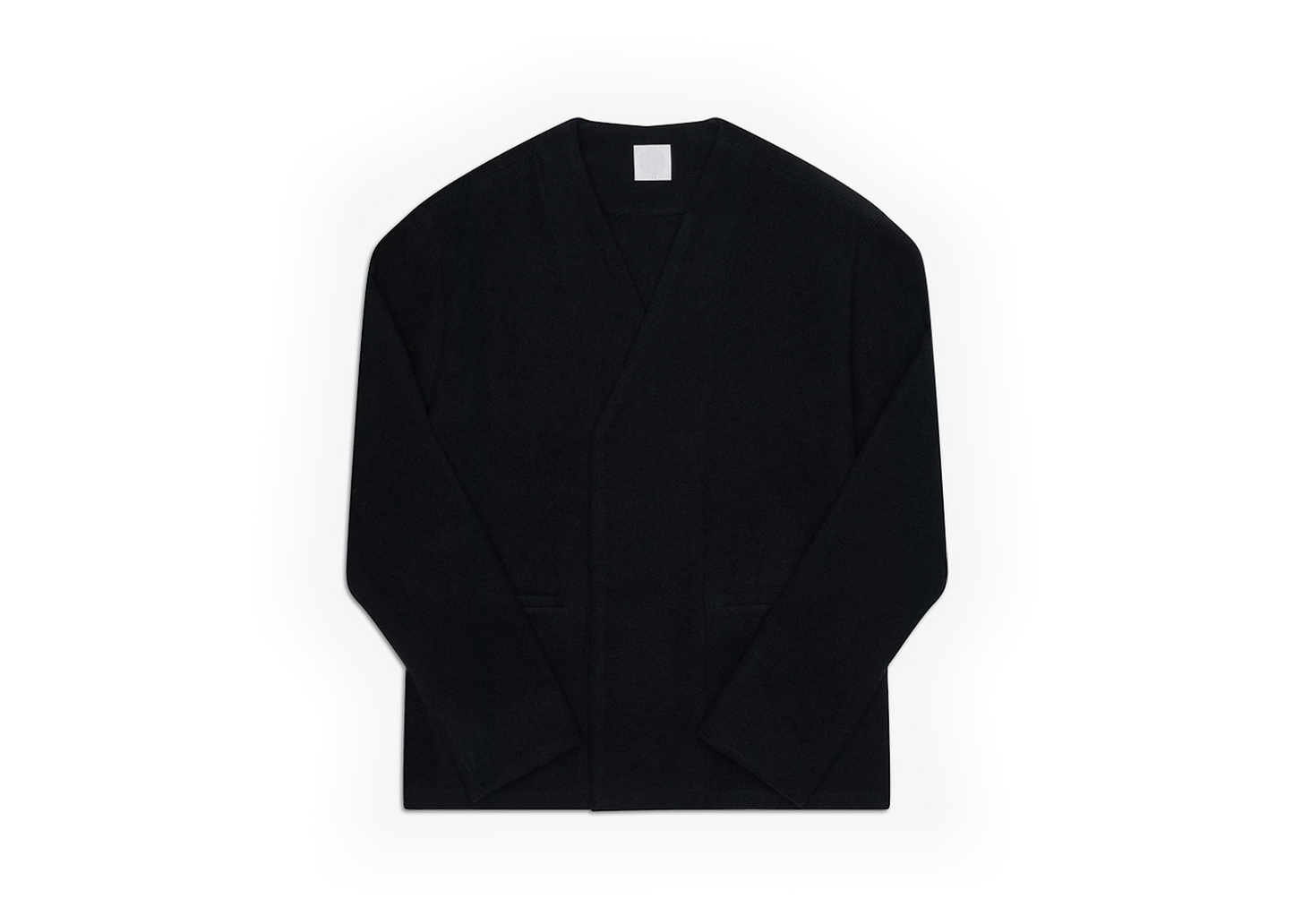 Black The Double Breasted Cardigan Navy