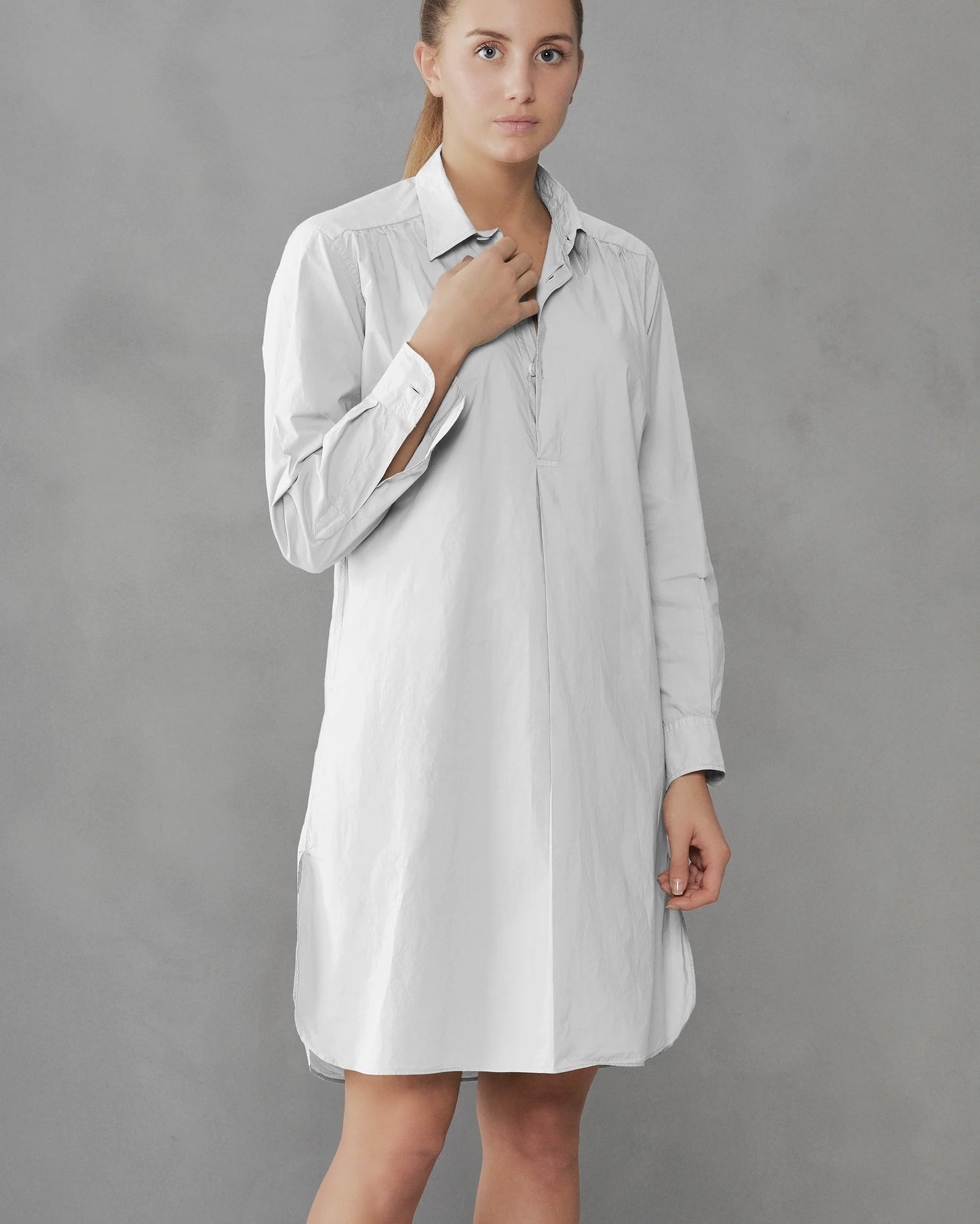 Dark Gray Nite Mod .91 Shirt Dress