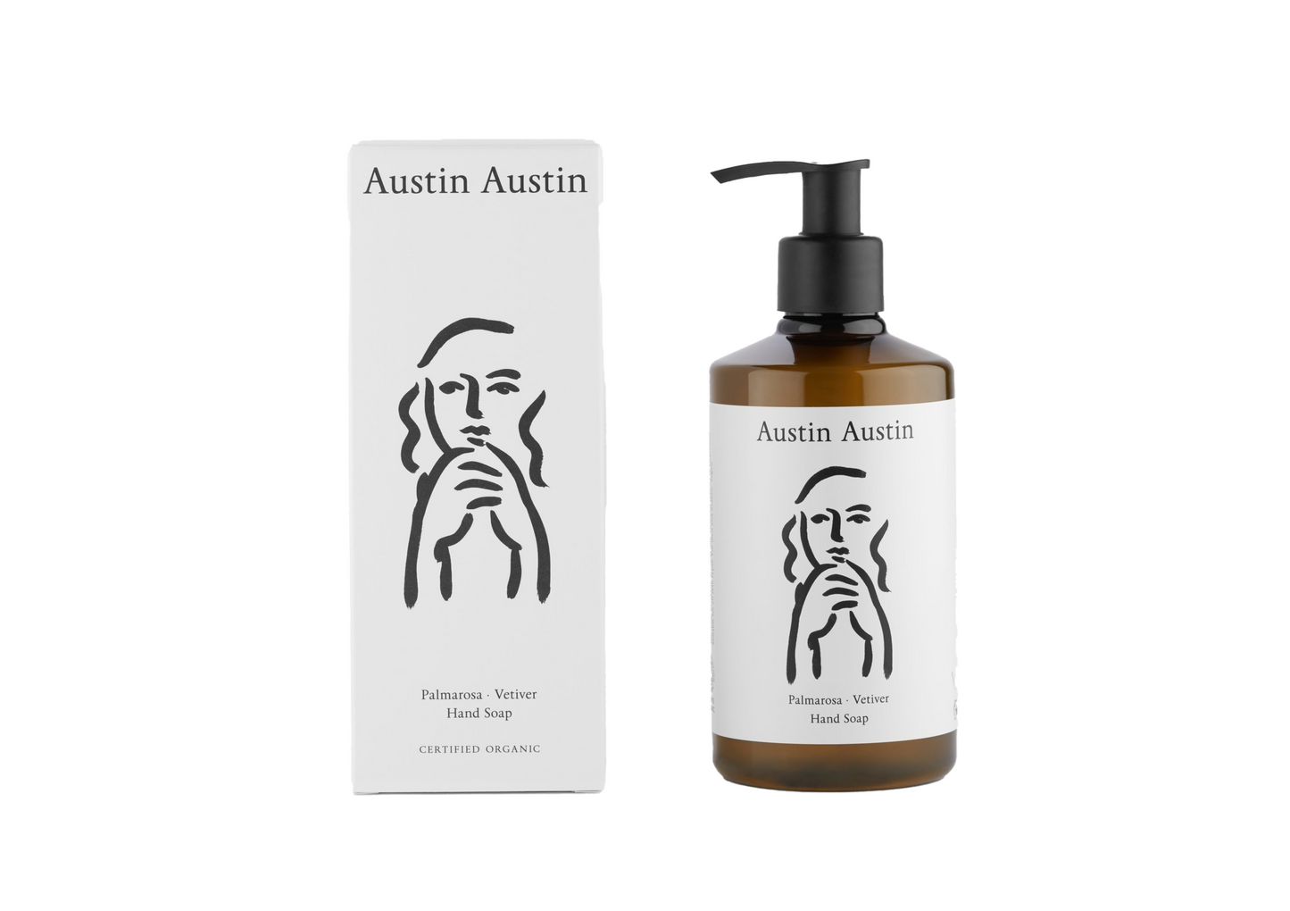 Palmarosa & Vetiver Organic Hand Soap