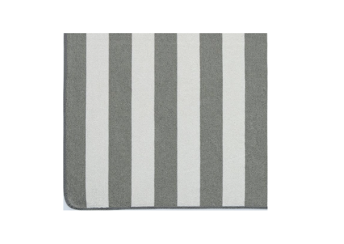 Slate Gray Prado Beach Towel