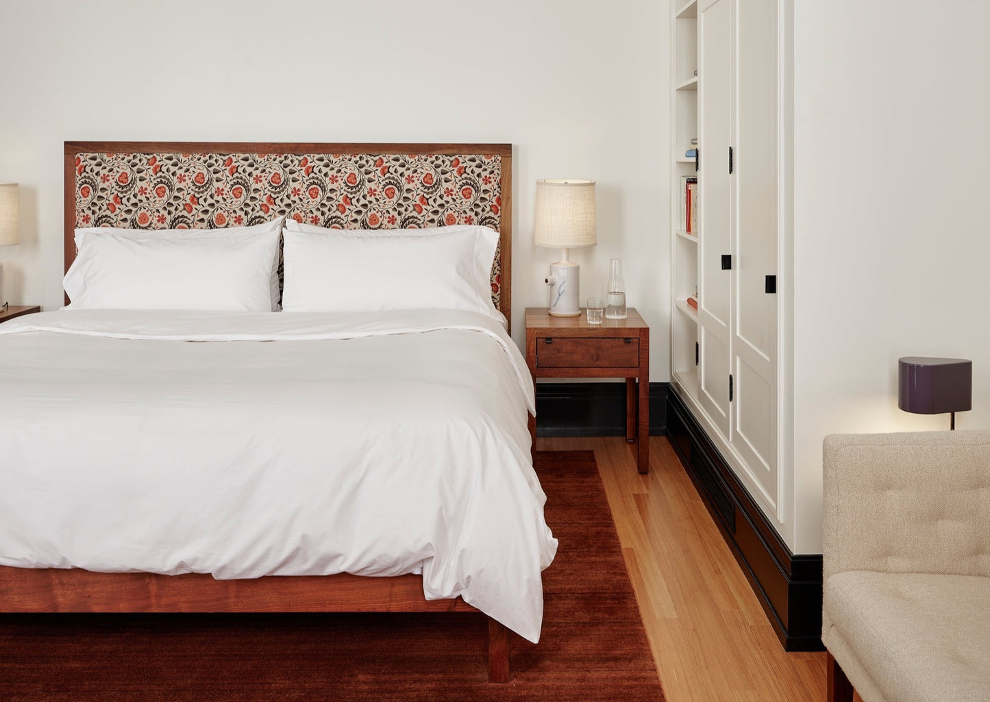White Classic Percale Duvet Cover