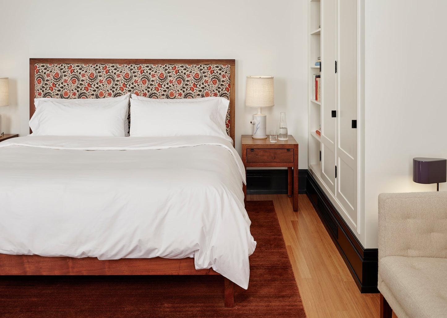 White Classic Percale Sheet Set