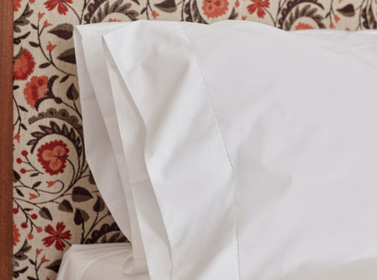 White Classic Percale Pillowcase (Pair)
