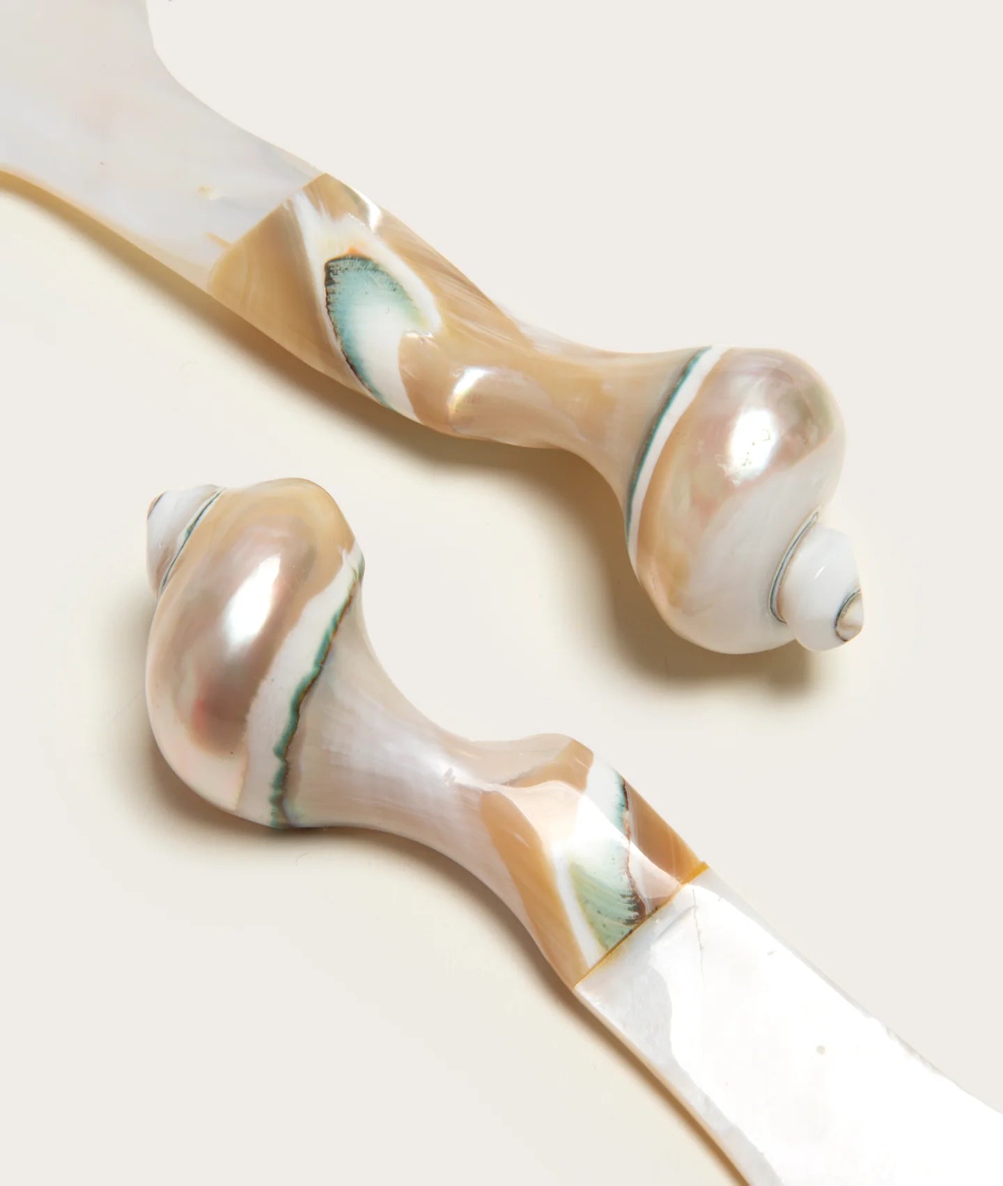 Mother Of Pearl Salad Servers (Pair)