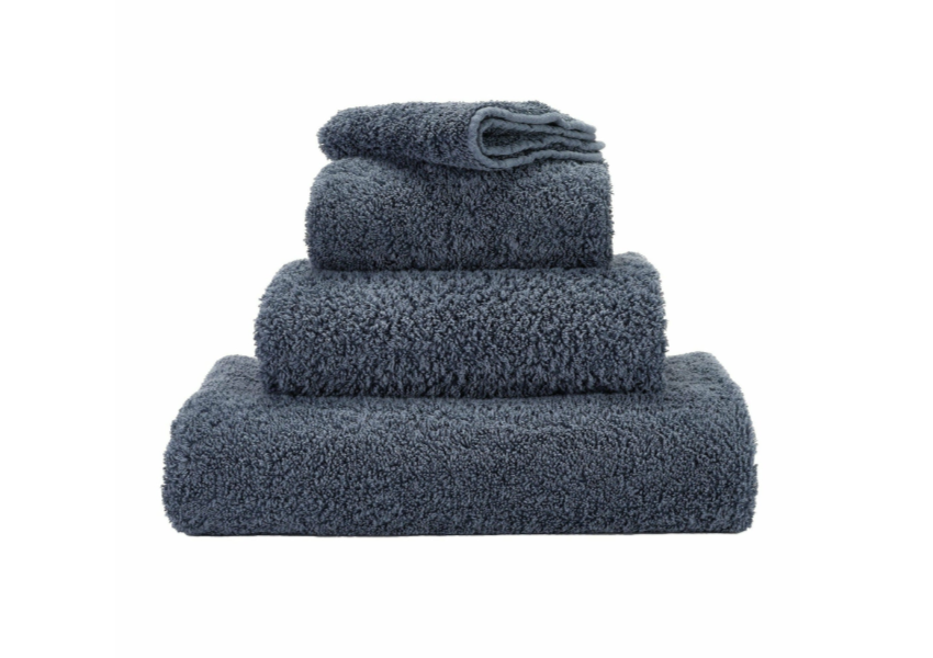 Dark Slate Gray Super Pile Bath Towel- Denim