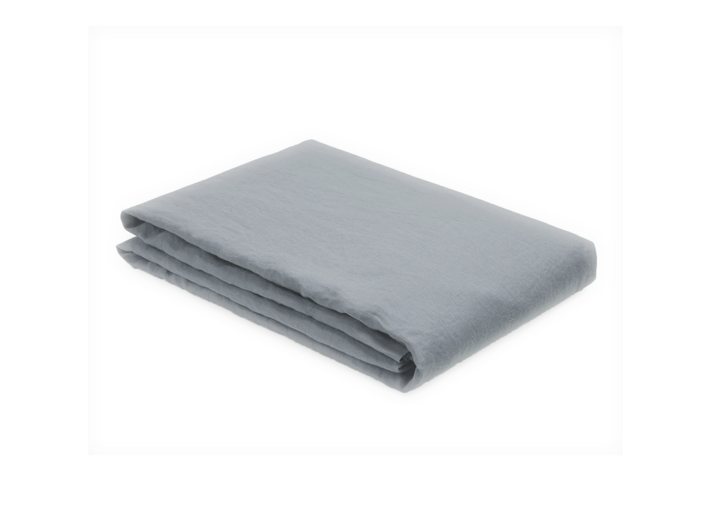 Drap plat en lin lavé