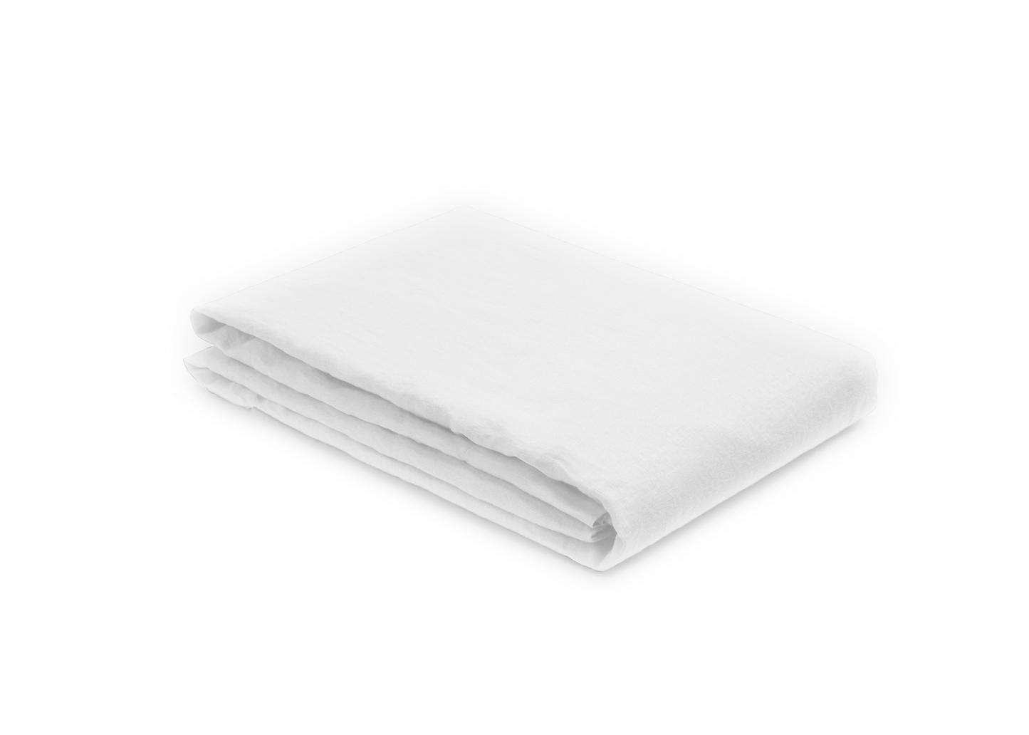 Drap plat en lin lavé