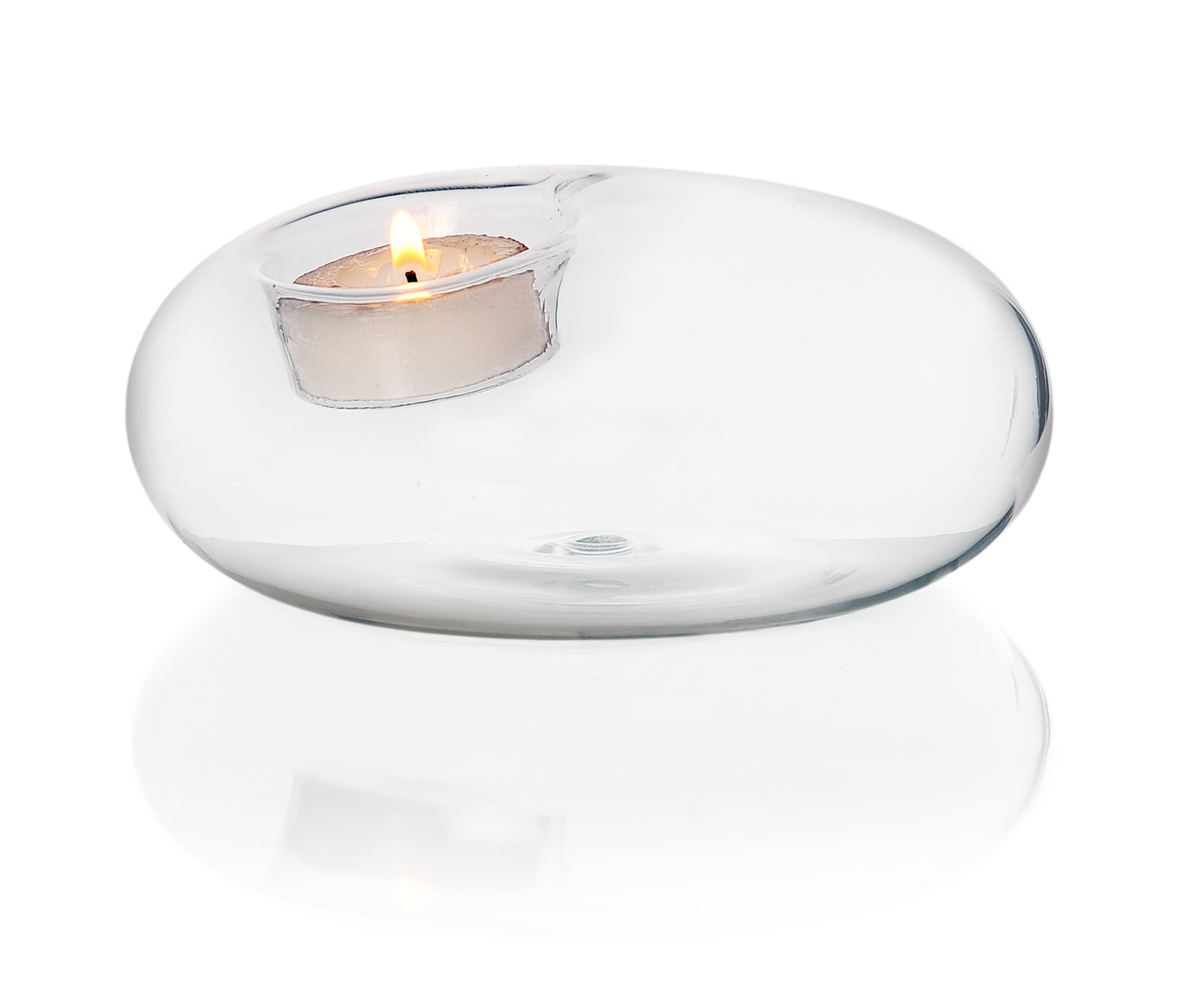 White Smoke Bubble Tealight Holder