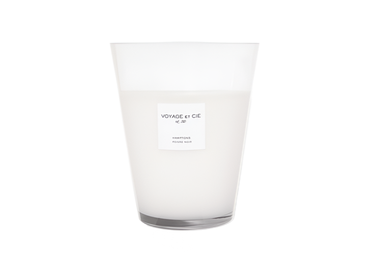 Positano Honeysuckle 8" French Cut Wide Candle